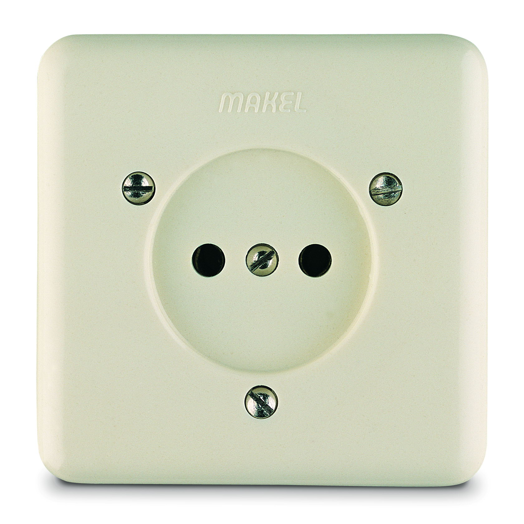Flush Mounted Embedded Double Outlet