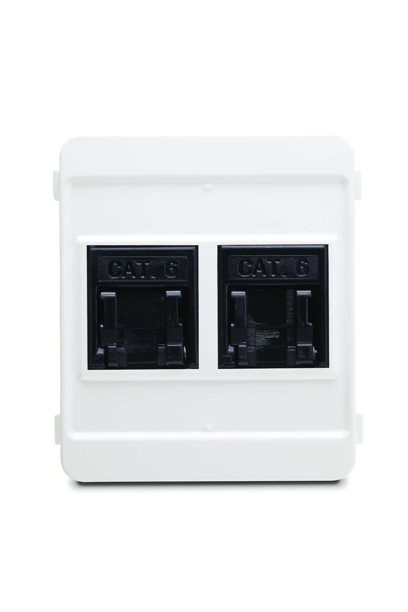 Double Data Socket-Outlet Module (2xCat6)