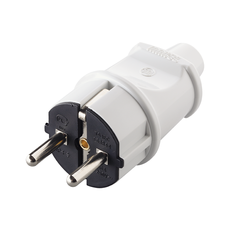 Schuko Male Plug