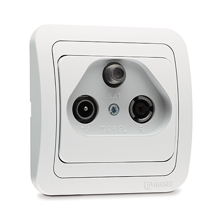 Sat-Tv-Radio Transient Socket Outlet 4 dB