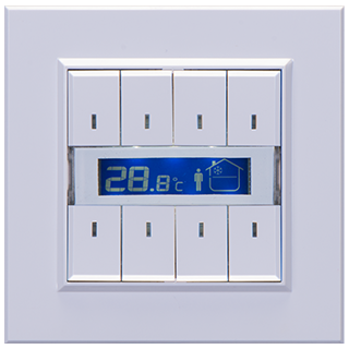 KNX THERMOSTAT SWITCH, 8 CHANNELS