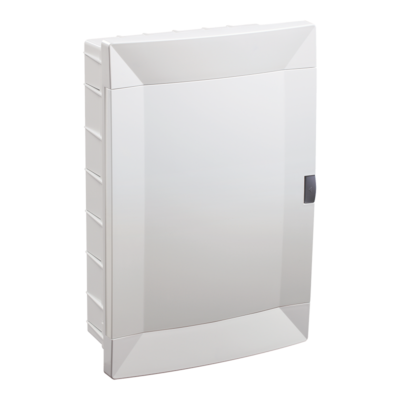 Flush Mount Distribution Box with Terminal Module 16 Double Decker - Opaque