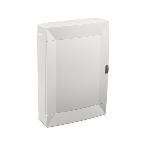 Surface Mount Distribution Box with Terminal Module 24 Opaque