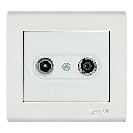 TV-RADIO SOCKET OUTLET (Transient 7 dB)