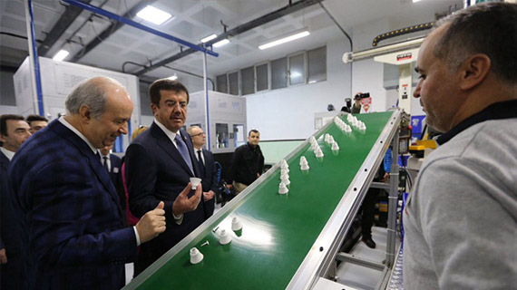 Ekonomi Bakanı Nihat Zeybekci’den Makel’e Ziyaret