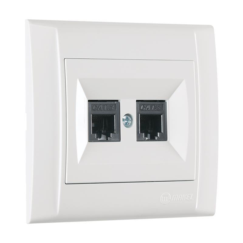 Data Socket Outlet (2xCat3)