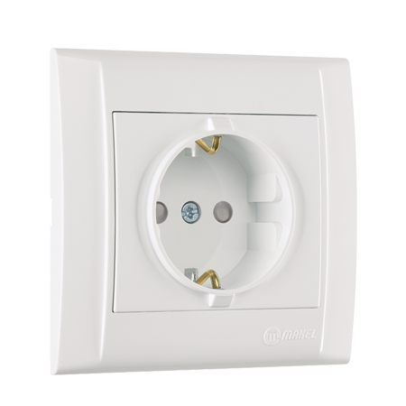 Schuko Socket Outlet with Child Protection