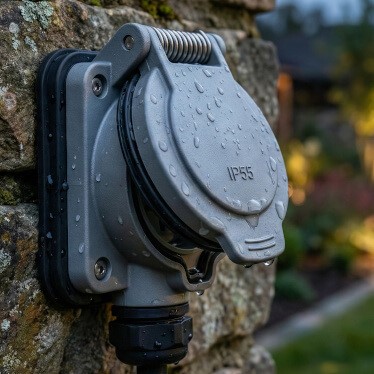 IP Koruma Sınıfı Rehberi: Islak Alanlar İçin Doğru Priz Seçimi (Banyo, Balkon, Garaj)