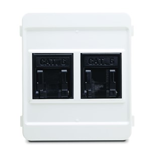 İkili Data Priz Modül 2 Adet Cat 6