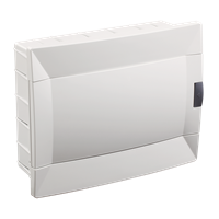 Flush Mount Distribution Box with Terminal Module12 - Opaque