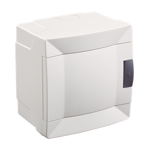 Surface Mount Distribution Box with Terminal Module 4 -Opaque