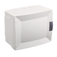 Surface Mount Distribution Box with Terminal Module 6 -Opaque
