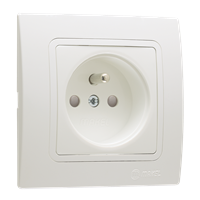 Socket Outlet with Earthing Pin and Child Protection