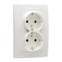 Double Schuko Socket Outlet