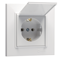 Schuko Socket Outlet With Cover