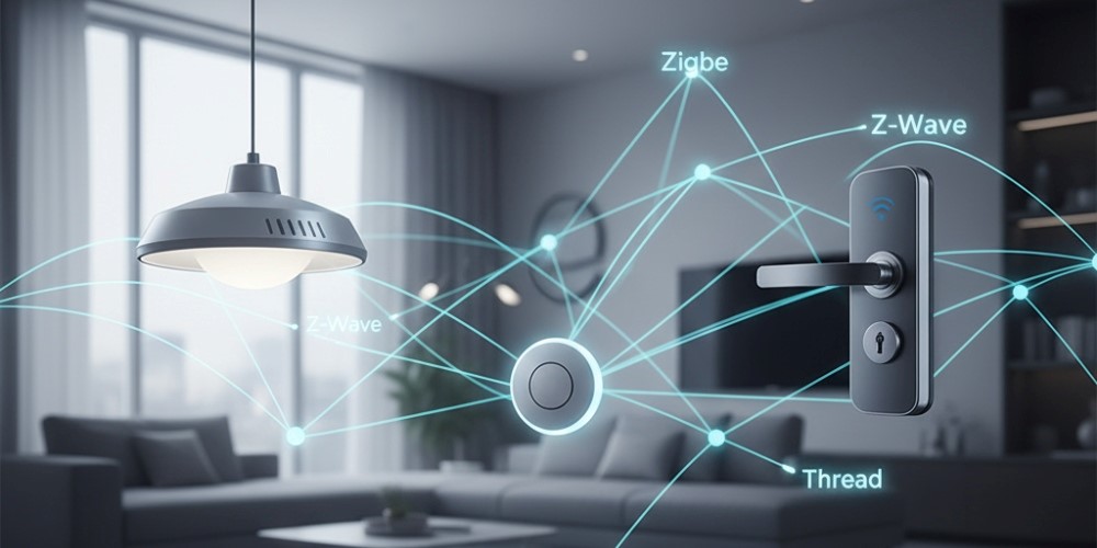 Akıllı Ev Çözümlerinde IoT Protokolleri: Zigbee, ZWave ve Thread Karşılaştırması