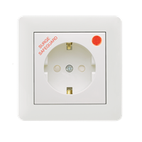Surge-Protective Socket-Outlet with Child Protection