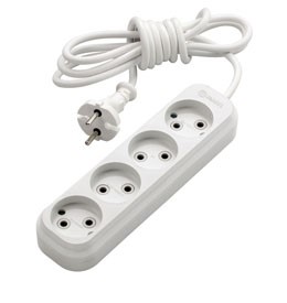 Eco 4 Gang Multiple Socket with Cable 3m.
