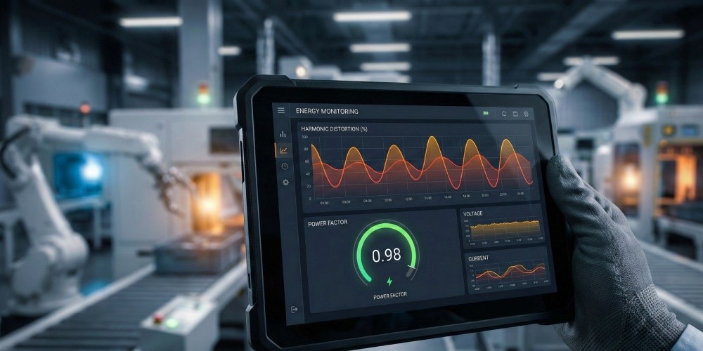 Endüstride Güç Kalitesi Problemleri: Harmonik, Flicker ve Düşük PF Nasıl Yönetilir? 