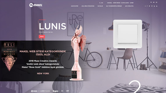  Muse Creative Awards’dan Makel Web Sitesi’ne Ödül…